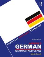 Hammer's German Grammar And Usage di Martin Durrell edito da Taylor & Francis Ltd