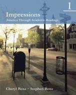 Impressions 1 di Cheryl Benz, Steven Benz edito da Cengage Learning, Inc