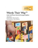 Words Their Way Letter and Picture Sorts for Emergent Spellers, Global Edition di Donald R. Bear, Marcia Invernizzi, Francine Johnston, Shane Templeton edito da Pearson Education Limited
