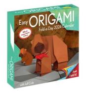 Easy Origami 2024 Fold-A-Day Calendar di Jeff Cole edito da Andrews McMeel Publishing