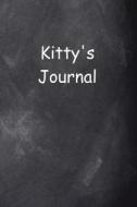 Kitty Personalized Name Journal Custom Name Gift Idea Kitty: (Notebook, Diary, Blank Book) di Distinctive Journals edito da Createspace Independent Publishing Platform