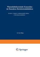 Wissenschaftstheoretische Kennzeichen der Besonderen Betriebswirtschaftslehren di Fritz Philipp edito da Gabler Verlag