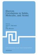 Electron Correlations in Solids, Molecules, and Atoms edito da SPRINGER NATURE