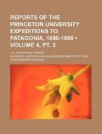 Reports Of The Princeton University Expeditions To Patagonia, 1896-1899 (volume 4, Pt. 3); J. B. Hatcher In Charge di John Bell Hatcher edito da General Books Llc