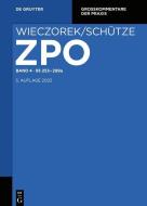 Zivilprozessordnung und Nebengesetze §§ 253-299a edito da Gruyter, Walter de GmbH