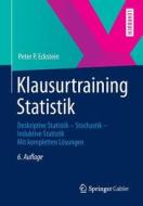 Klausurtraining Statistik di Peter P Eckstein edito da Springer Gabler