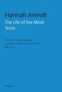 The Life of the Mind di Hannah Arendt edito da Wallstein Verlag GmbH