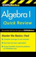 Cliffsnotes Algebra I Quick Review, 2nd Edition di Jerry Bobrow edito da CLIFFS NOTES