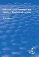 Human Resource Management Issues In Developing Countries edito da Taylor & Francis Ltd