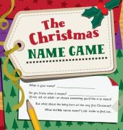 The Christmas Name Game (pack Of 25) di Alison Mitchell edito da The Good Book Company