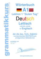 Wörterbuch Deutsch - Lettisch - Englisch Niveau A1 di Edouard Akom, Marlene Schachner edito da Books on Demand