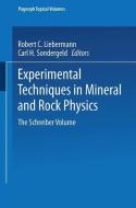 Experimental Techniques in Mineral and Rock Physics edito da Birkhäuser Basel