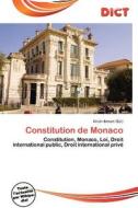 Constitution De Monaco edito da Dict