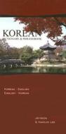 Korean Dictionary & Phrasebook: Korean-English/English-Korean di Jeyseon Lee, Kangjin Lee edito da HIPPOCRENE BOOKS