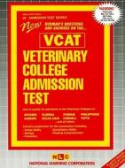 Veterinary College Admission Test (VCAT) di Jack Rudman edito da National Learning Corp