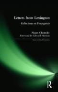 Letters from Lexington: Reflections on Propaganda di Noam Chomsky edito da Paradigm Publishers