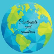 Continents and countries di Cristie Publishing edito da Cristina Dovan