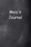 Maia Personalized Name Journal Custom Name Gift Idea Maia: (Notebook, Diary, Blank Book) di Distinctive Journals edito da Createspace Independent Publishing Platform