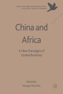 China and Africa edito da Springer International Publishing