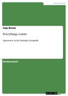 Everything counts di Inga Bones edito da GRIN Verlag