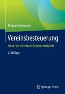 Vereinsbesteuerung di Thomas Brinkmeier edito da Gabler, Betriebswirt.-Vlg