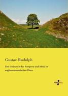Der Gebrauch der Tempora und Modi im anglonormannischen Horn di Gustav Rudolph edito da Vero Verlag