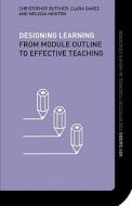 Designing Learning di Christopher Butcher edito da Routledge
