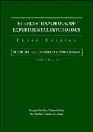 Stevens' Handbook Of Experimental Psychology di Stanley S. Stevens edito da John Wiley And Sons Ltd