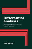 Differential Analysis di T. M. Flett, Flett T. M. edito da Cambridge University Press