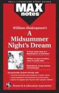 Midsummer Night's Dream, a (Maxnotes Literature Guides) di Gail Rae edito da RES & EDUCATION ASSN