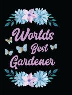 Worlds Best Gardener: Black Blank Lined Journal di Pickled Pepper Press edito da LIGHTNING SOURCE INC