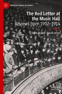 The Red Letter at the Music Hall di David James, David Huxley edito da Springer International Publishing