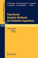 Functional Analytic Methods for Evolution Equations di Giuseppe Da Prato, Peer Christian Kunstmann, Irena Lasiecka, Alessandra Lunardi, Roland Schnaubelt, Lutz Weis edito da Springer Berlin Heidelberg