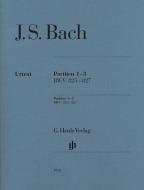 Partiten 1-3 BWV 825-827, Urtext di Johann Sebastian Bach edito da Henle, G. Verlag