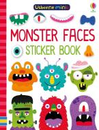 Monster Faces Sticker Book di Sam Smith edito da Usborne Publishing Ltd