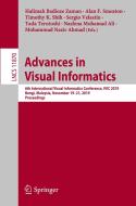 Advances in Visual Informatics edito da Springer International Publishing
