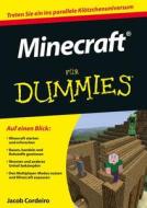 Minecraft Fur Dummies di Jacob Cordeiro edito da Wiley-vch Verlag Gmbh