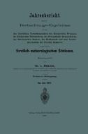 Jahresbericht über die Beobachtungs-Ergebnisse der von den forstlichen Versuchsanstalten des Königreichs Preussen, des K di A. Müttrich edito da Springer Berlin Heidelberg