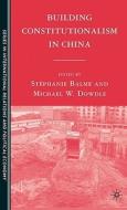 Building Constitutionalism In China edito da Palgrave Macmillan