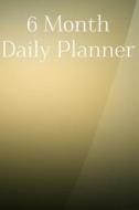 6 Month Daily Planner Gold di Imt LLC Publishing edito da Createspace