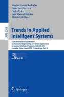 Trends in Applied Intelligent Systems edito da Springer-Verlag GmbH