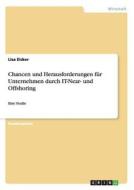 Chancen und Herausforderungen für Unternehmen durch IT-Near- und Offshoring di Lisa Eicker edito da GRIN Publishing