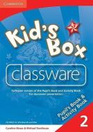 Kid's Box 2 Classware Cd-rom di Caroline Nixon, Michael Tomlinson edito da Cambridge University Press
