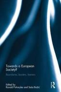 Towards a European Society? edito da Taylor & Francis Ltd