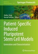 Patient-Specific Induced Pluripotent Stem Cell Models edito da Springer-Verlag GmbH