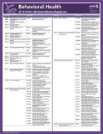 Behavioral Health ICD-10-CM: AMA Express Reference Mapping Card edito da American Medical Association Press
