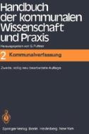 Handbuch der kommunalen Wissenschaft und Praxis edito da Springer Berlin Heidelberg