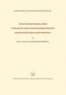 Zwischenbetrieblicher Vergleich der Einzelhandelspreise Sortengleicher Konsumwaren di Gerhard Schmitz edito da VS Verlag für Sozialwissenschaften