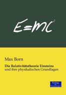 Die Relativitätstheorie Einsteins di Max Born edito da Verlag der Wissenschaften