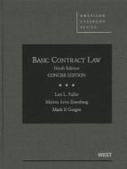 Basic Contract Law di Lon L. Fuller, Melvin Eisenberg, Mark P. Gergen edito da West Academic